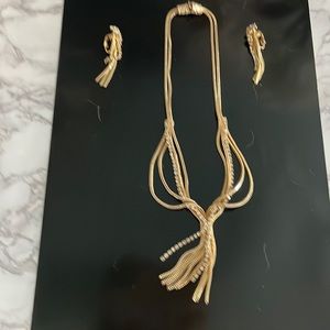 Vintage Necklace and Earrings Set
